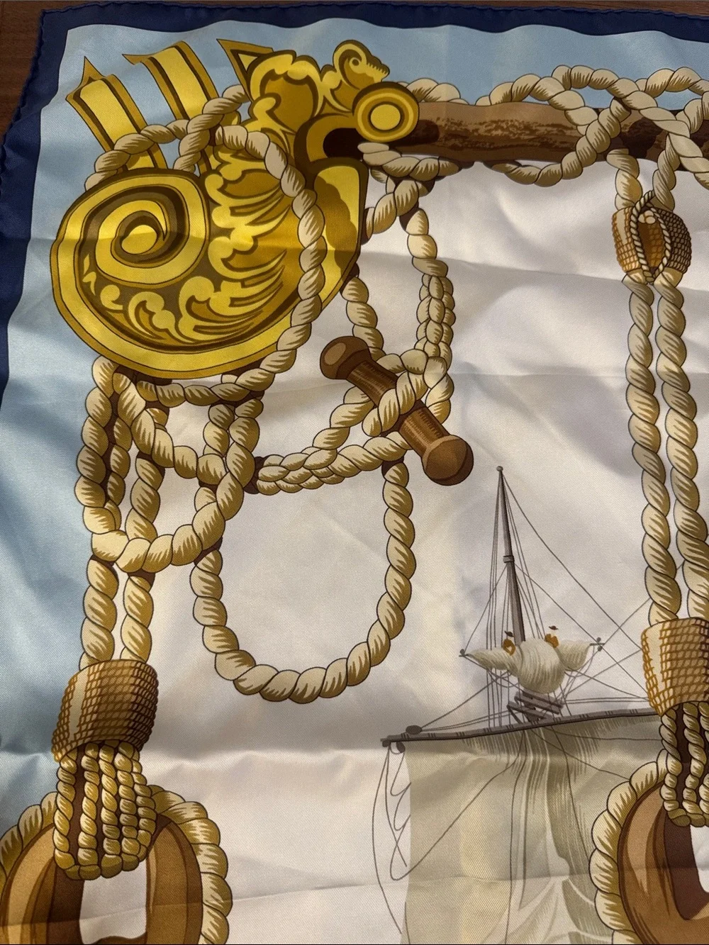 Hermes Paris silk scarf